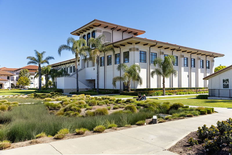 Heath Building on Vanguard University campus